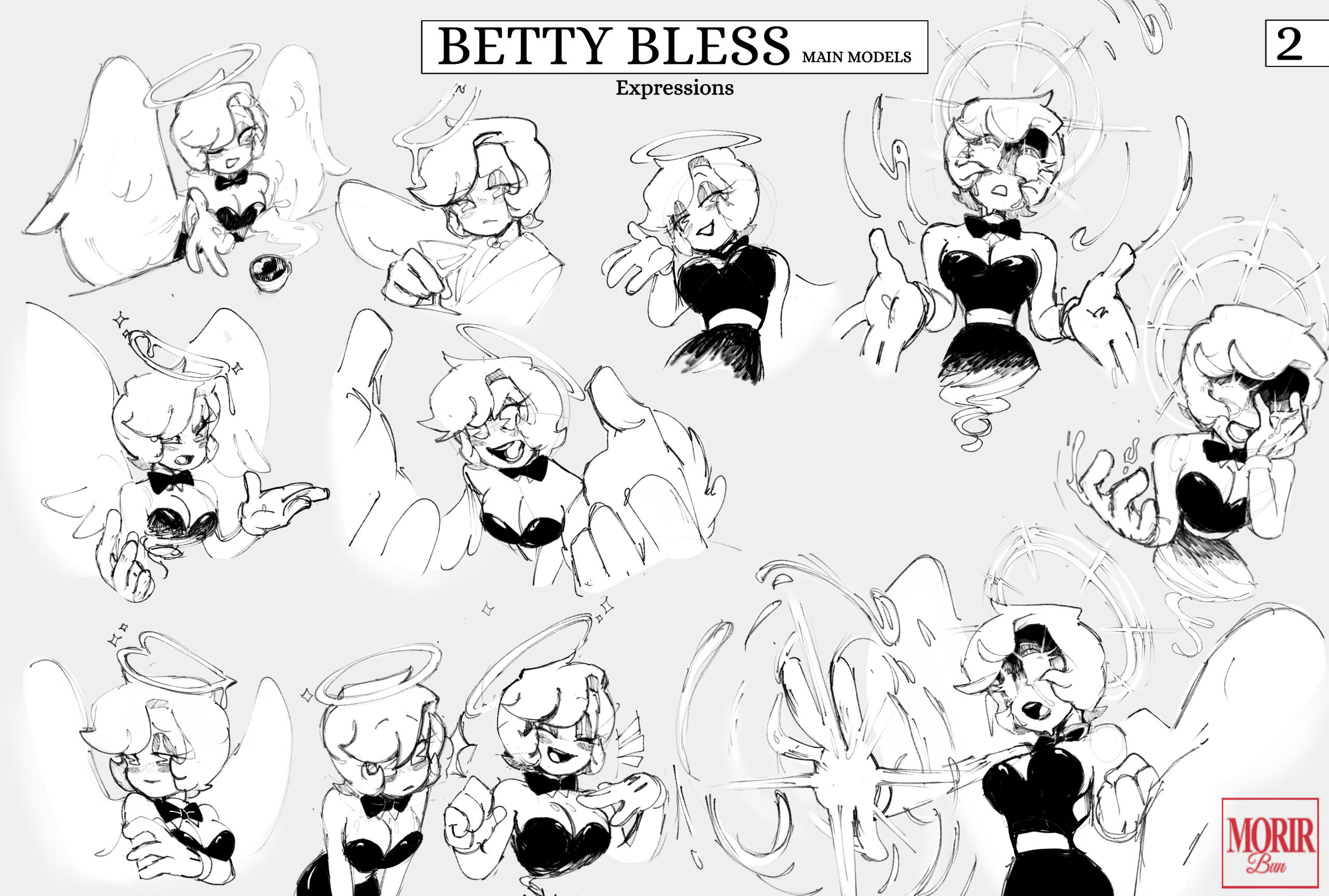 Betty Bless | Sheet 2 (Expressions)