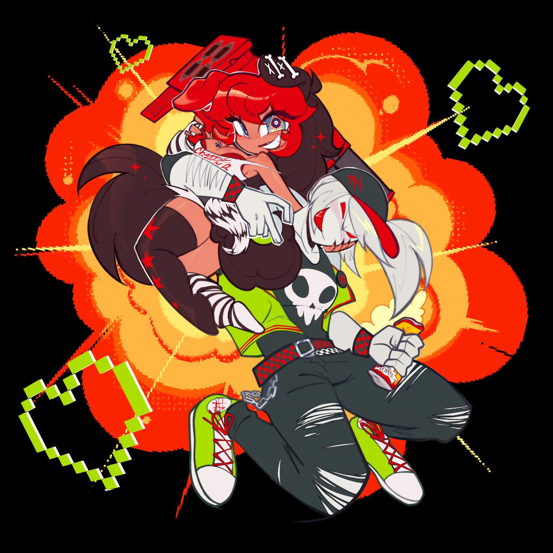 Client Commission | Cherry & Griefer – Poster