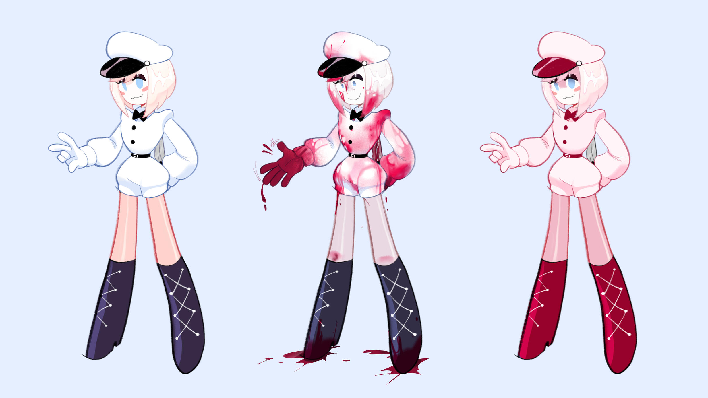 Milk Momo Character Sheet | Honey stars, Personal Project